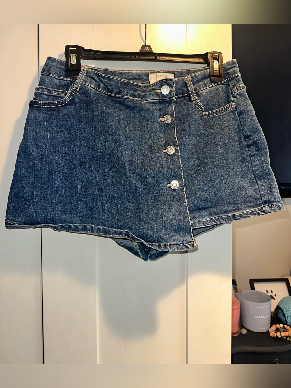 Denim Skort $40 MSRP - Picture 4 of 5